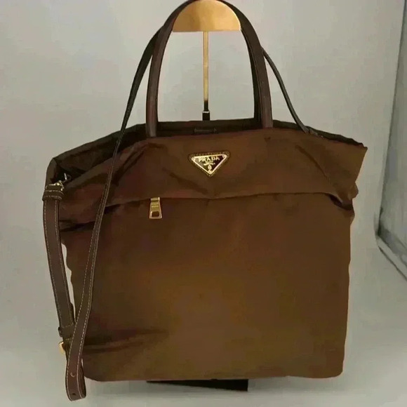 Prada Tessuto Front Pocket Medium Convertible Tote - Picture 12 of 12